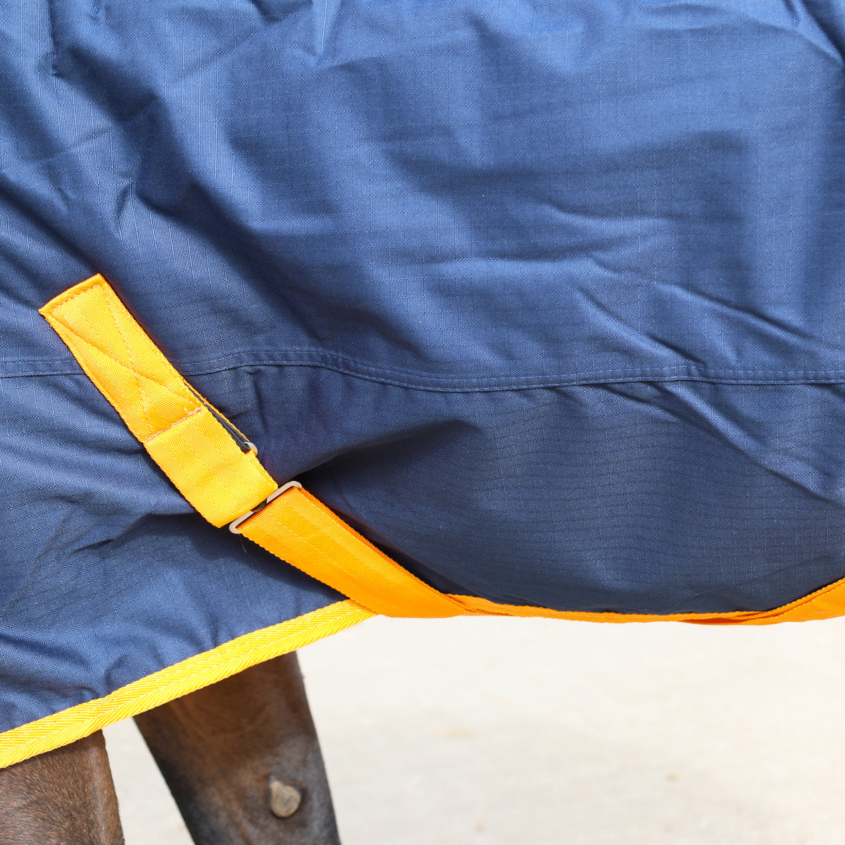 TRI Arkle 350g Standard Neck Turnout Rug - Navy-Blue