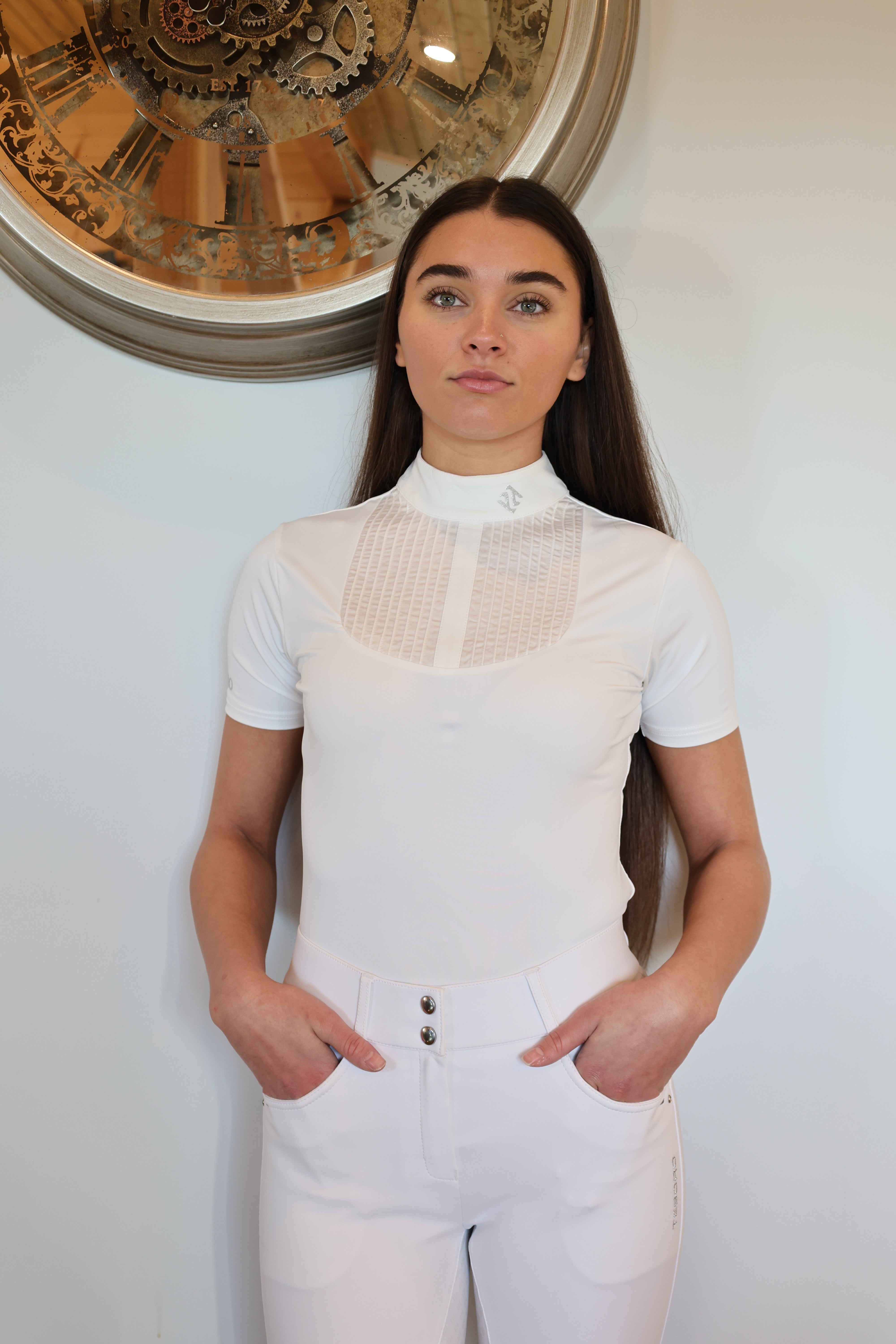 Tesoro Women's Pearla Show Shirt - White