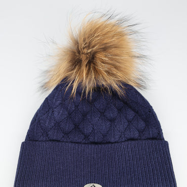 Tesoro Knitted hat with Bobble