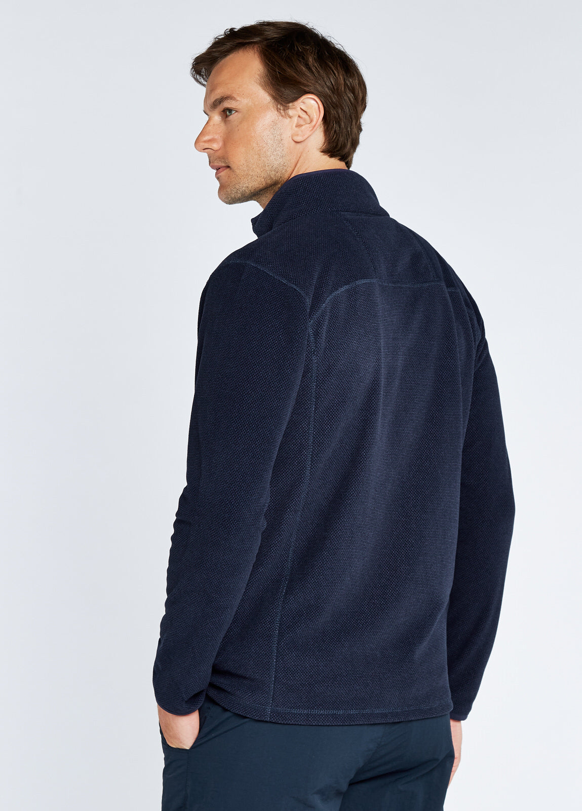 Dubarry Men's Mustique Full-Zip Fleece - Navy