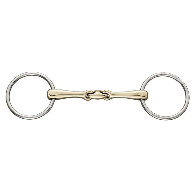 Sprenger KK Ultra Bradoon 16mm Double Jointed Sensogan with 70mm S/Steel Ring