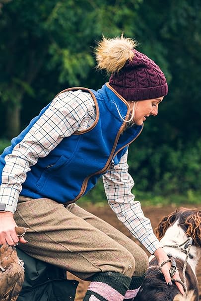 Jack Pyke Ladies Countryman Fleece Gilet Denim