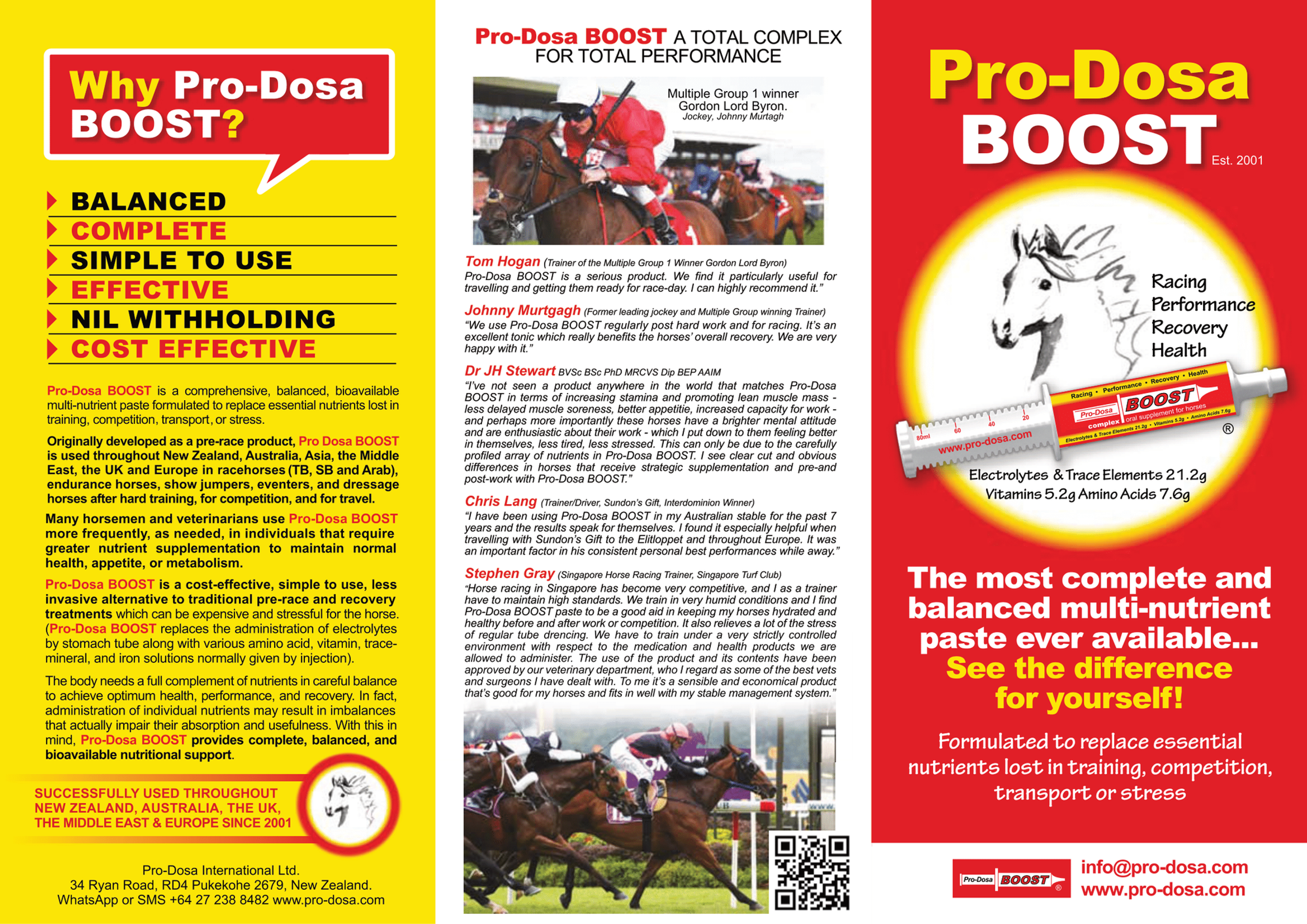 Pro-Dosa Boost Syringe