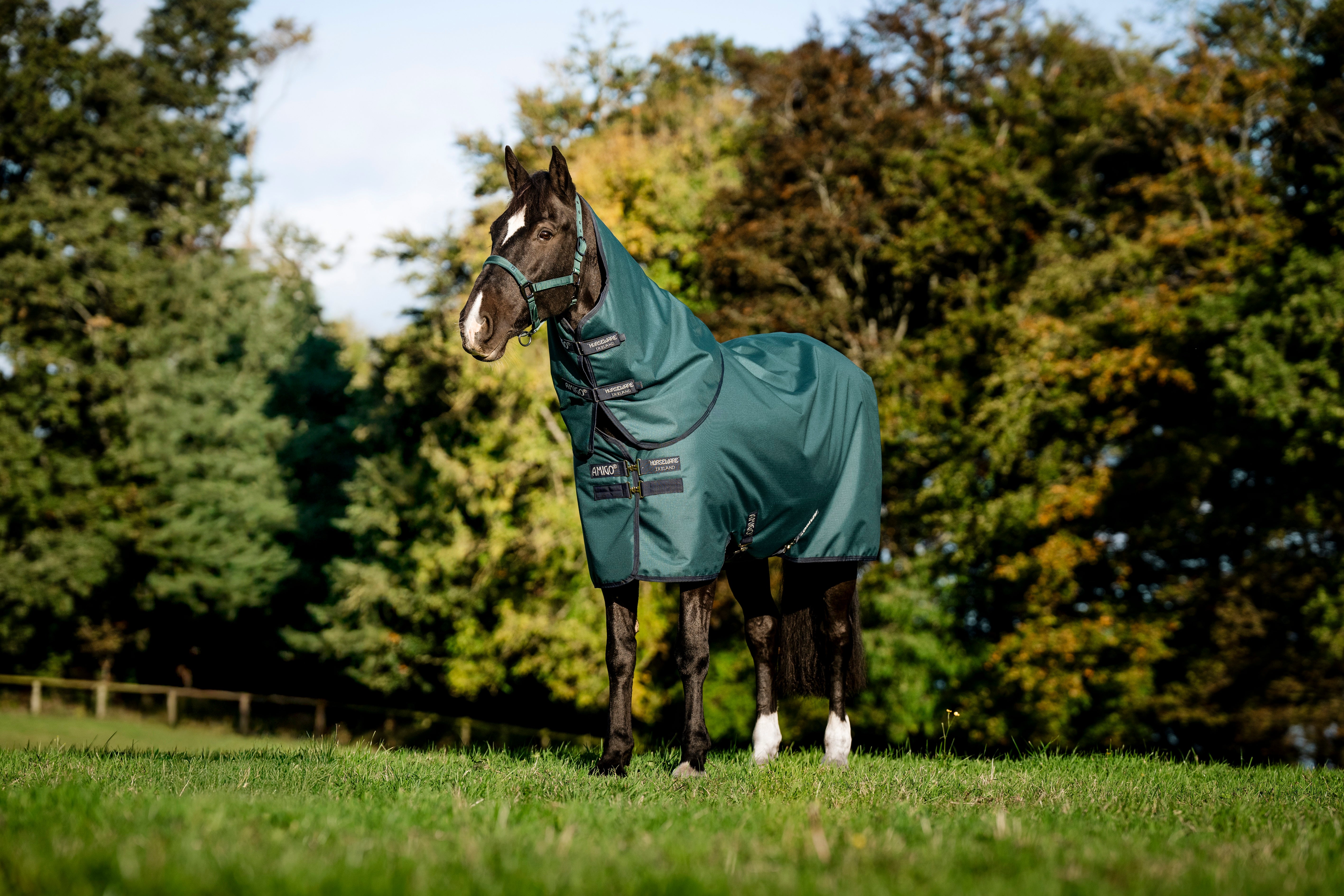 Amigo Ripstop 900D Plus Turnout 200g Dynasty Green/Navy & Silver