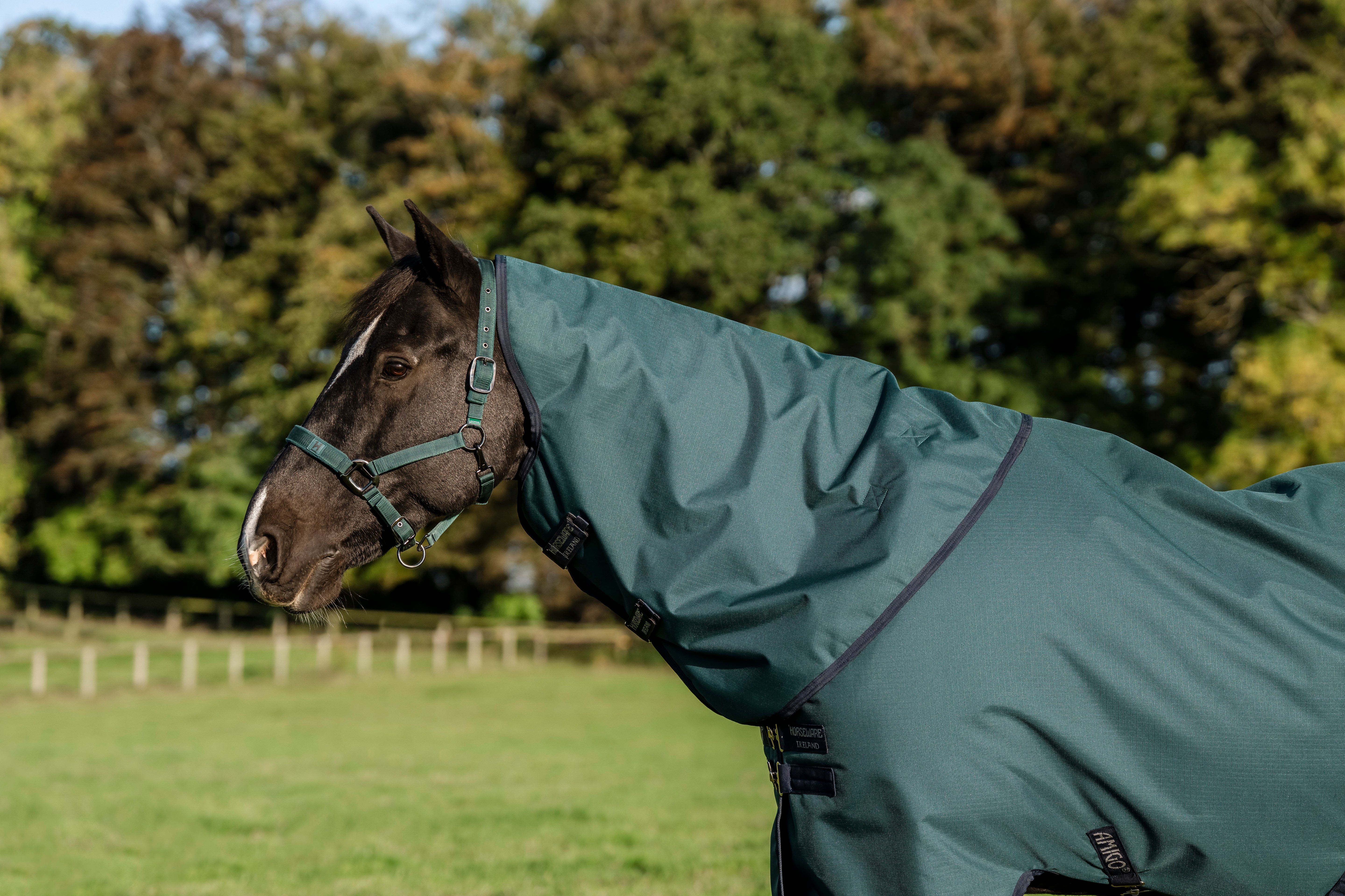 Amigo Ripstop 900D Plus Turnout 200g Dynasty Green/Navy & Silver