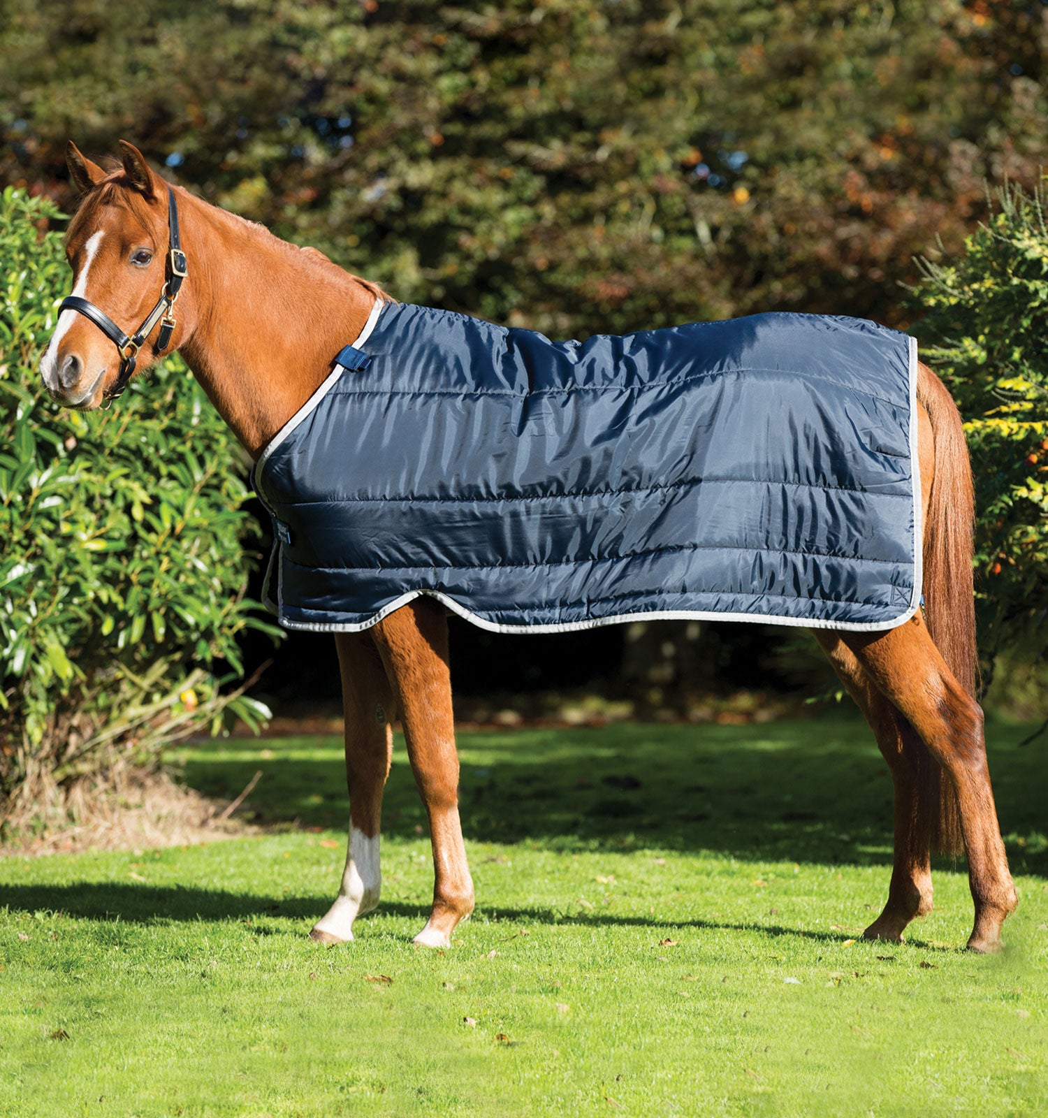 Horseware Pony Liner 100g Navy/Silver