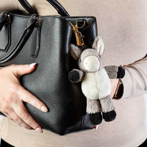 All Creatures Keyring - Donkey Cleo