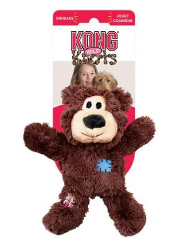 KONG Floppy Knots Dog Toy - Bear