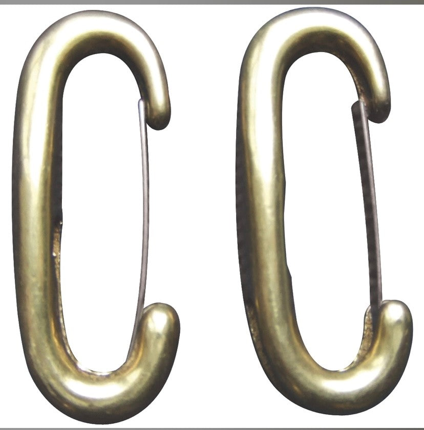 Solid Brass Bit Clips