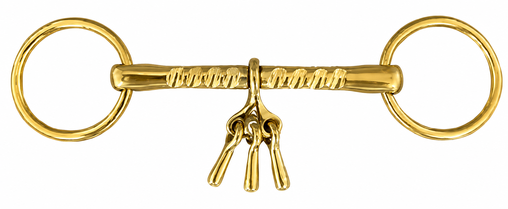 Breeze Up Breaking Bit- Brass Ring