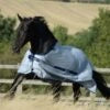 Bucas Buzz-Off with Neck Fly Rug - Blue