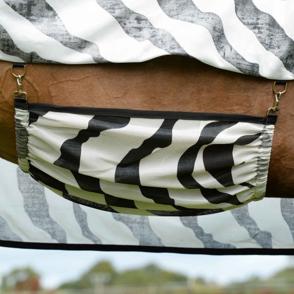 Bucas Buzz-Off Zebra Full Neck Fly Rug
