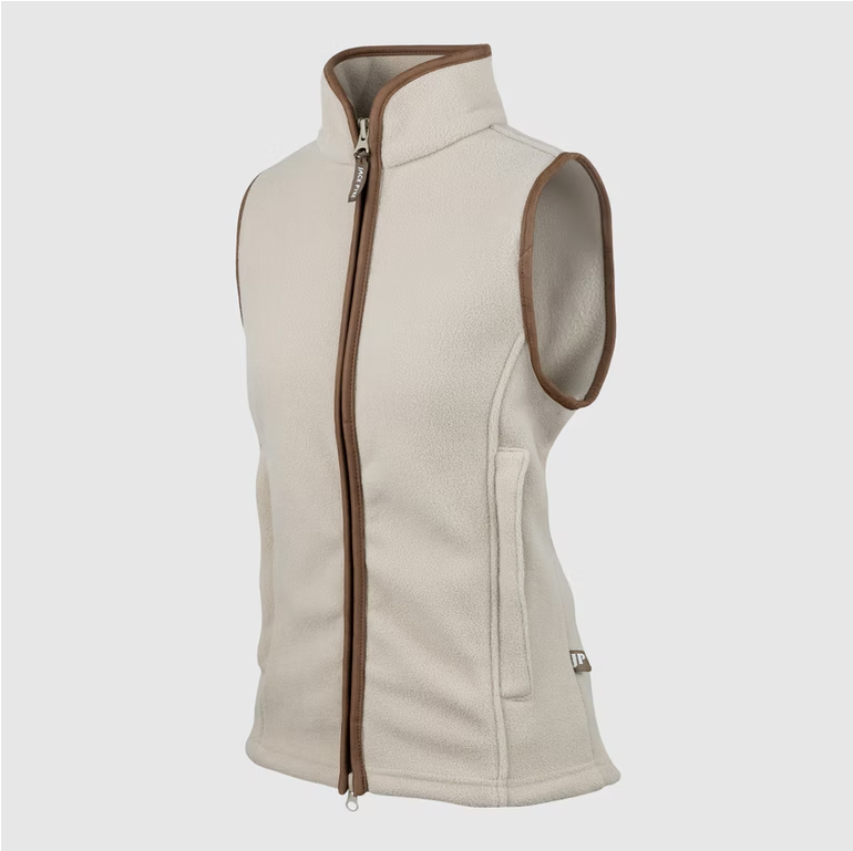 Jack Pyke Ladies Countryman Fleece Gilet Mushroom
