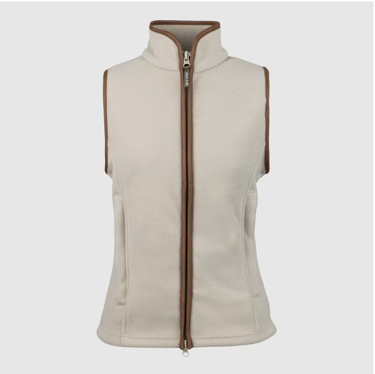 Jack Pyke Ladies Countryman Fleece Gilet Mushroom