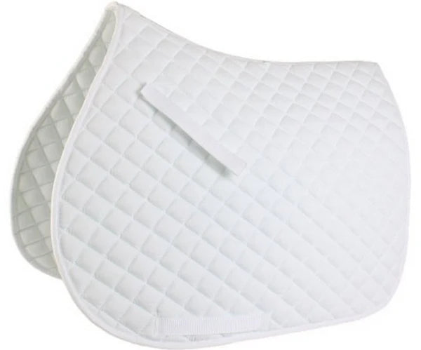 CE Saddle Pad White