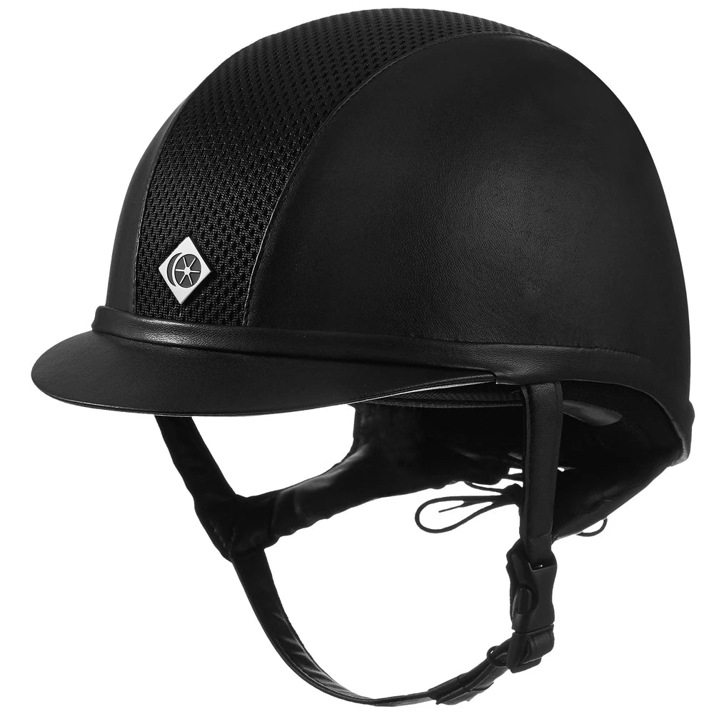 Charles Owen LeatherLook AYR8 Plus Black
