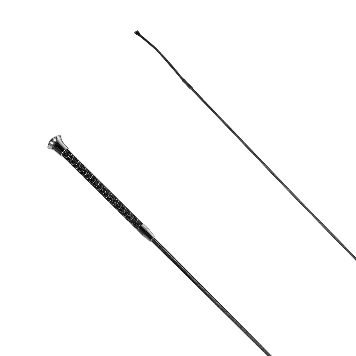 CD Bling Handle Dressage Whip Black 110cm