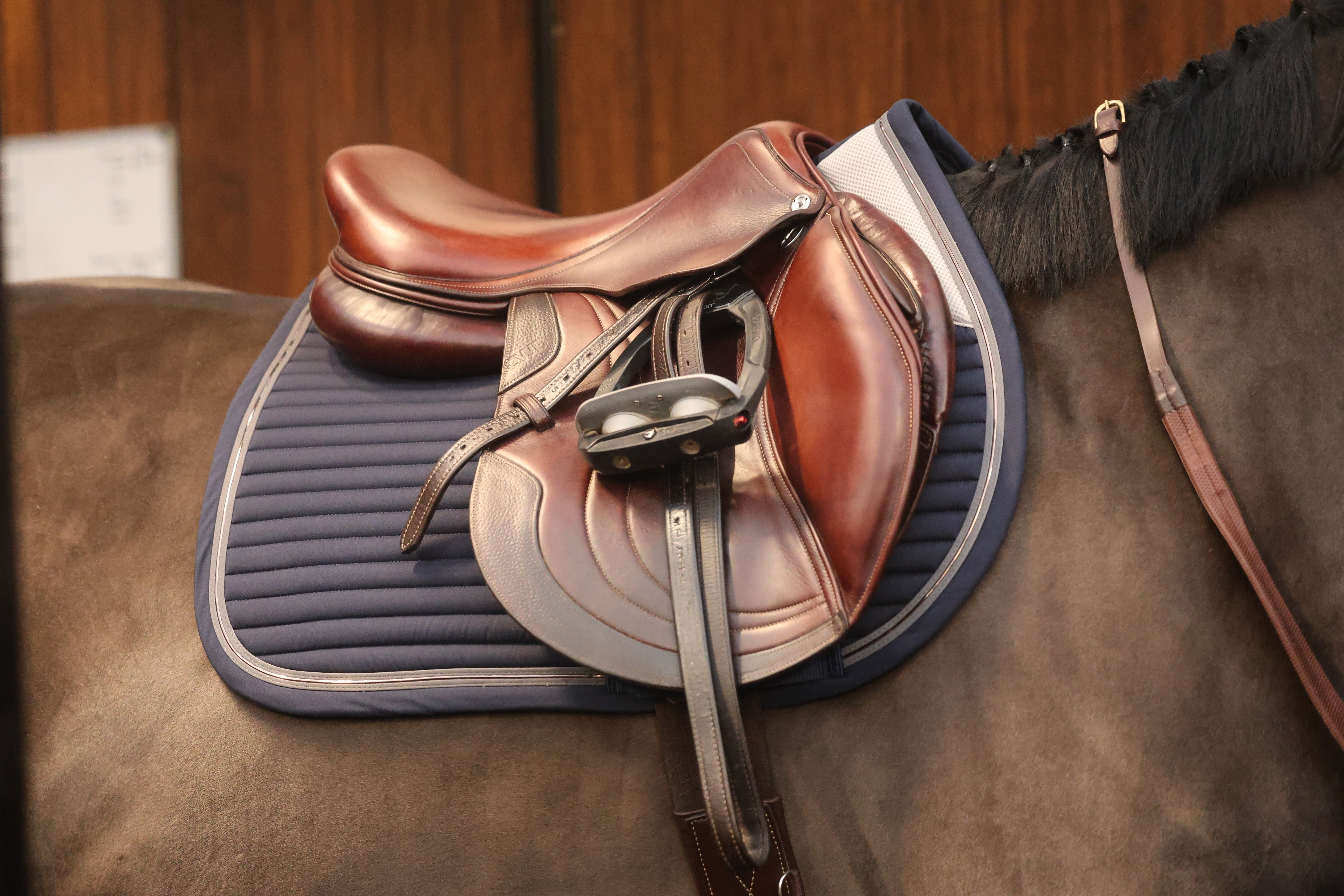 Tesoro Bamboo Saddle Pad - Navy