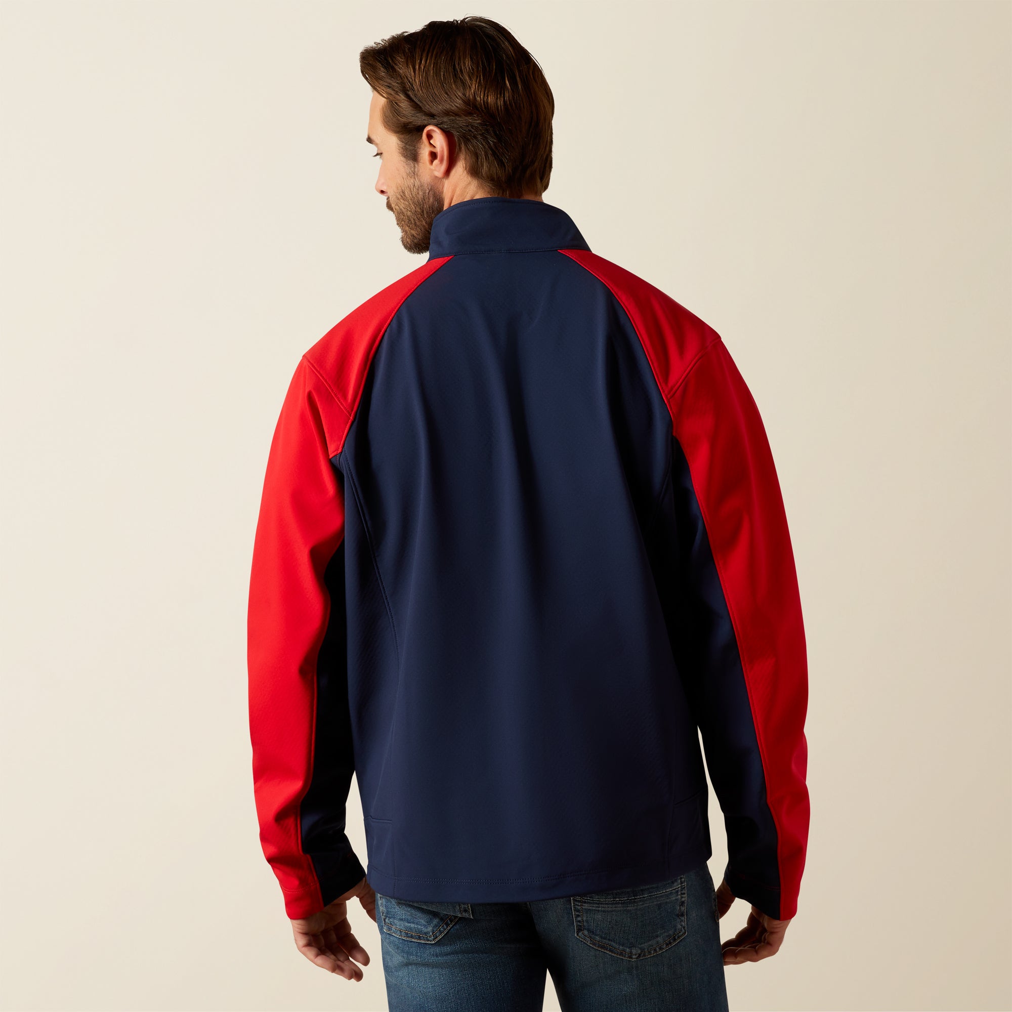 Ariat Mns Team EQ Jacket Navy/Red