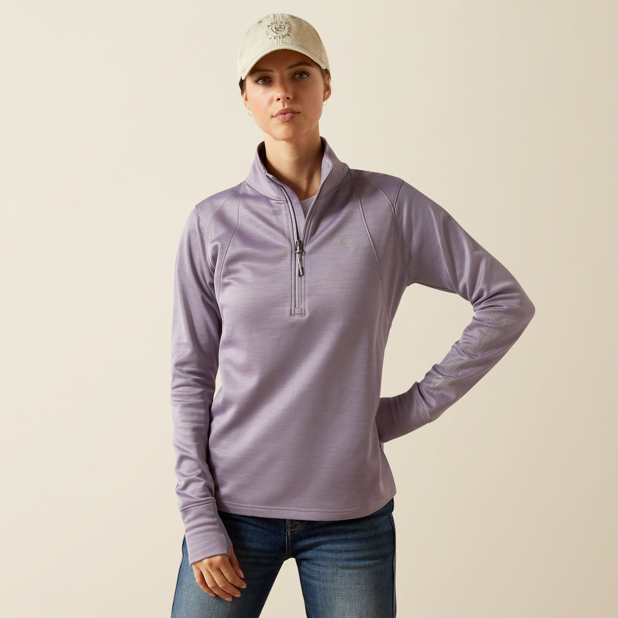 Ariat Wms Team EQ 1/2 Zip Pullover