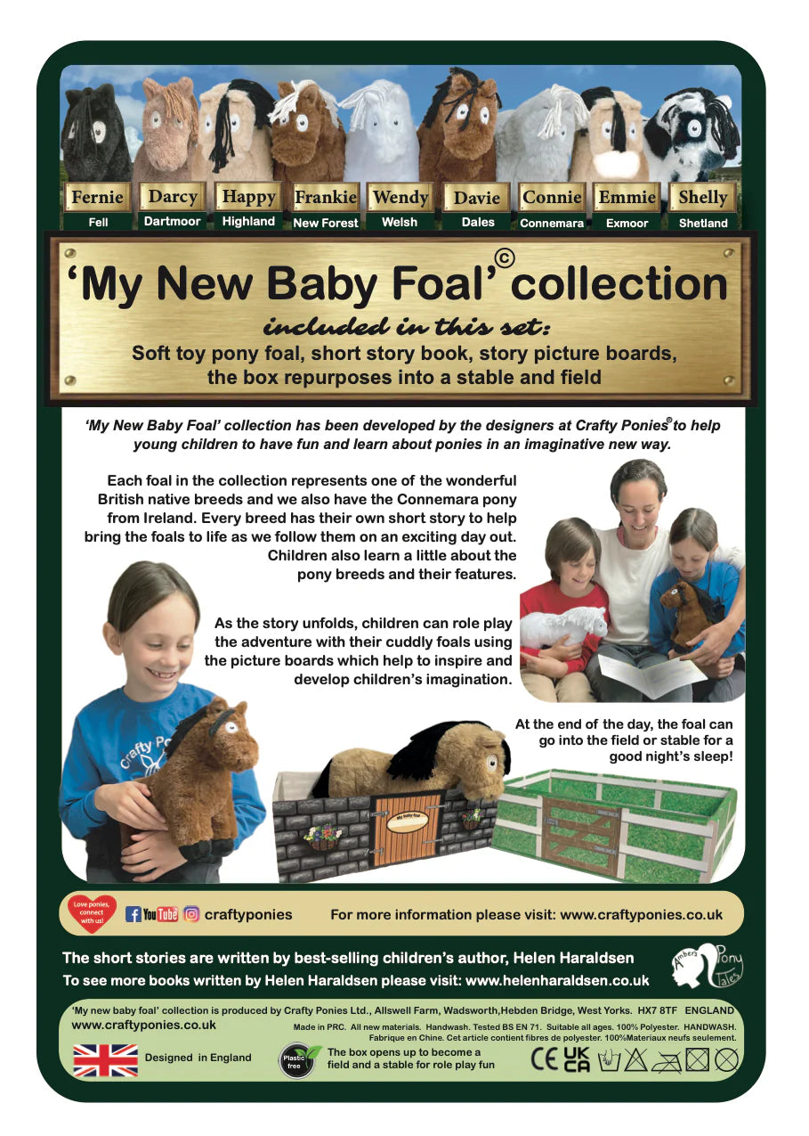 Crafty Ponies 'My New Baby Foal' Collection Shelly Shetland