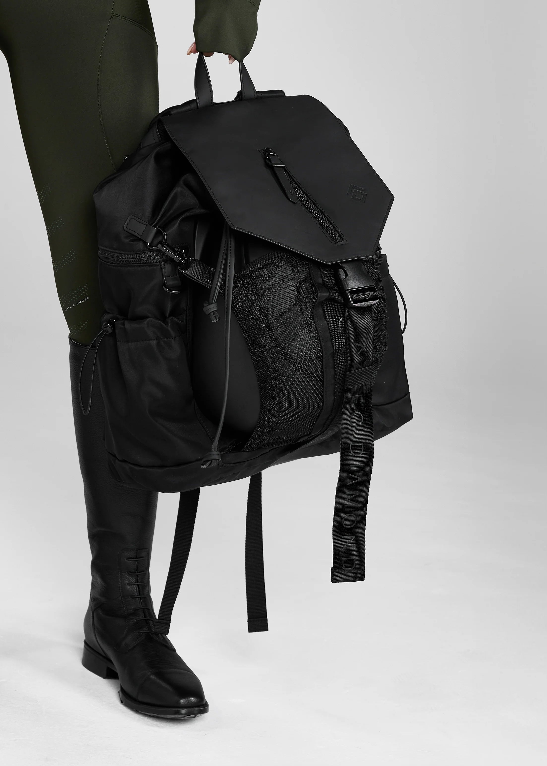 Aztec Diamond Black Groom Backpack