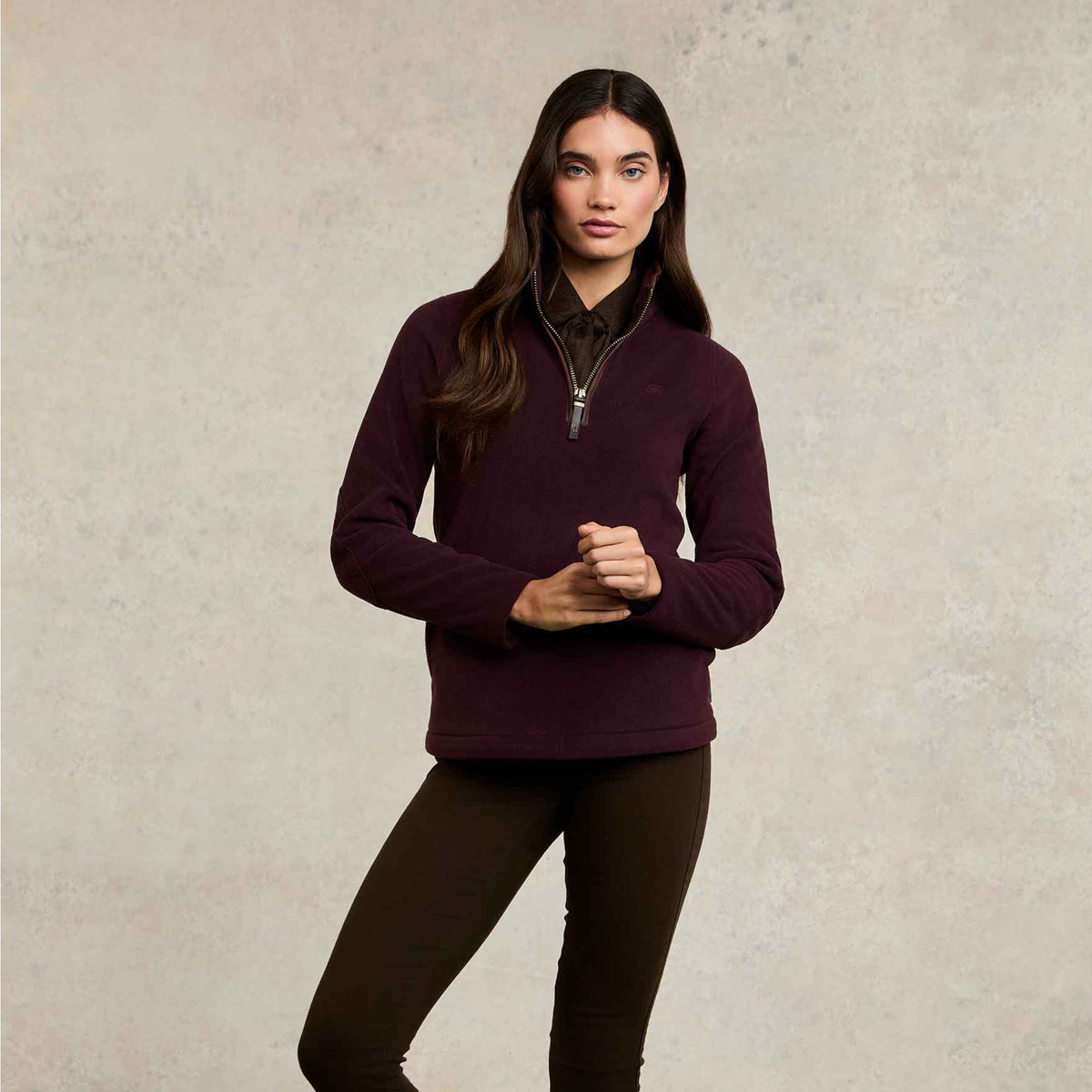 Holland Cooper Women's Country Fleece Quarter-Zip