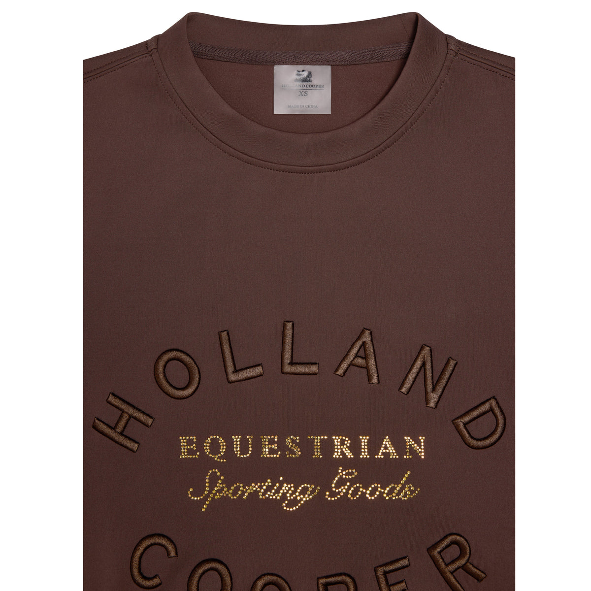 Holland Cooper Women's Crystal Crew-Neck Sweatshirt