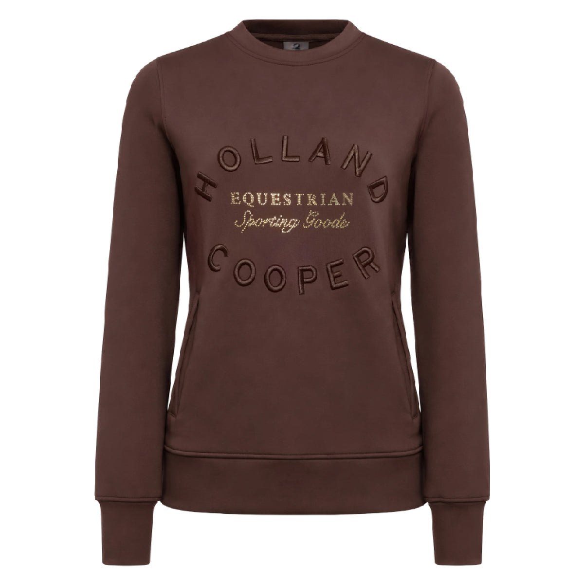 Holland Cooper Women's Crystal Crew-Neck Sweatshirt