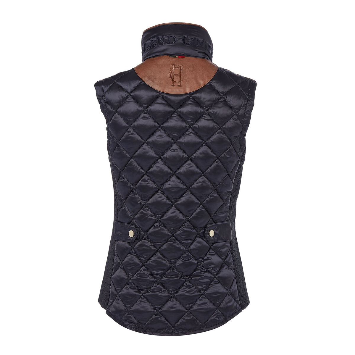 Holland Cooper Women's Diamond Quilt Classic Gilet - Ink Navy