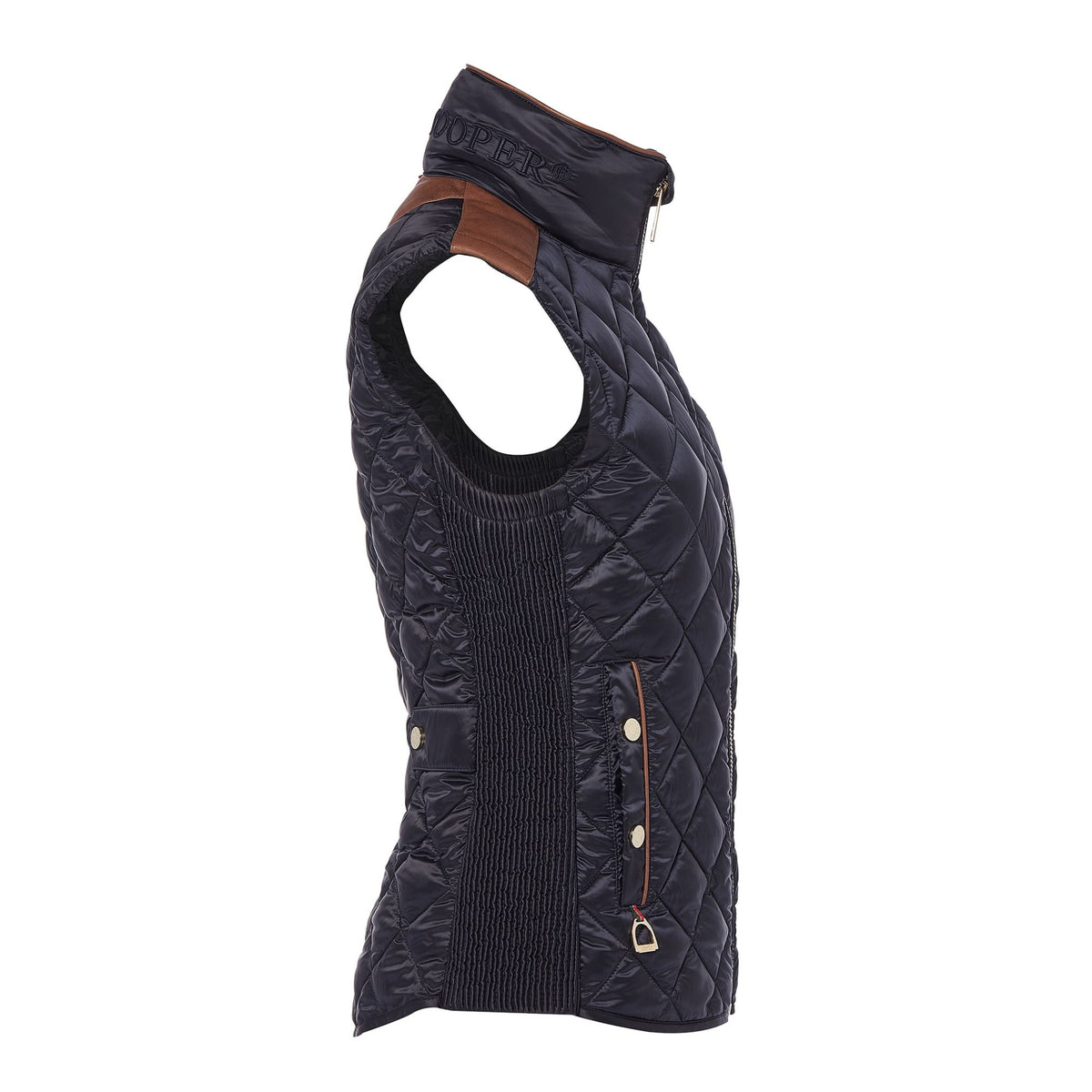 Holland Cooper Women's Diamond Quilt Classic Gilet - Ink Navy