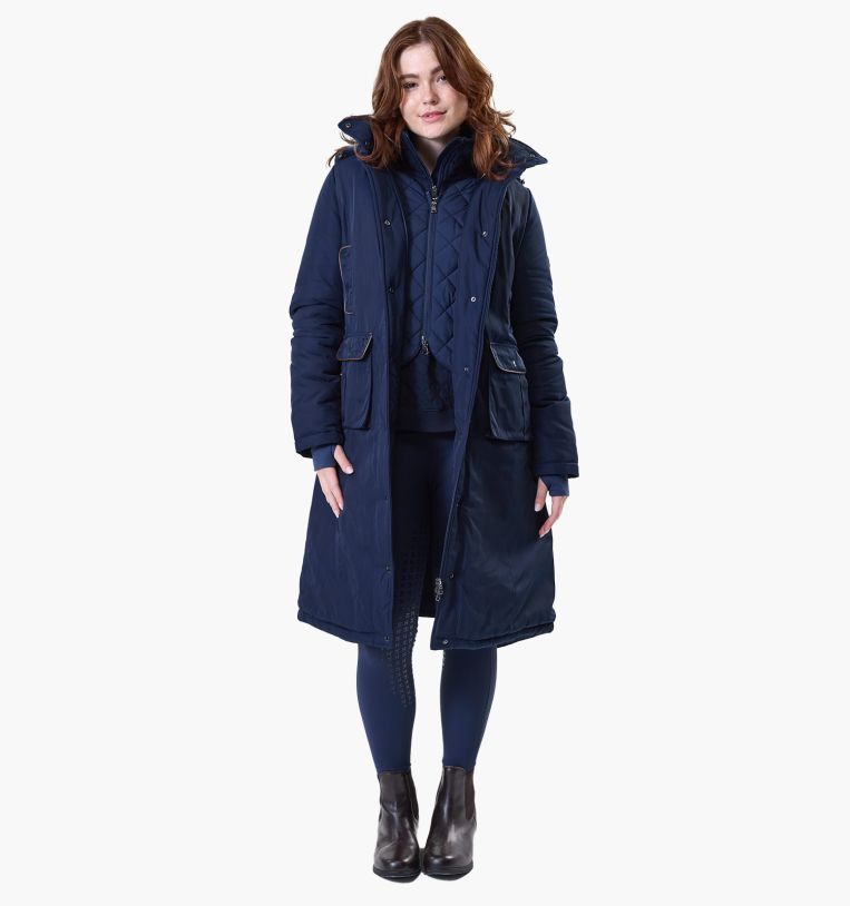 Horseware Newmarket Waterproof Coat  in Navy