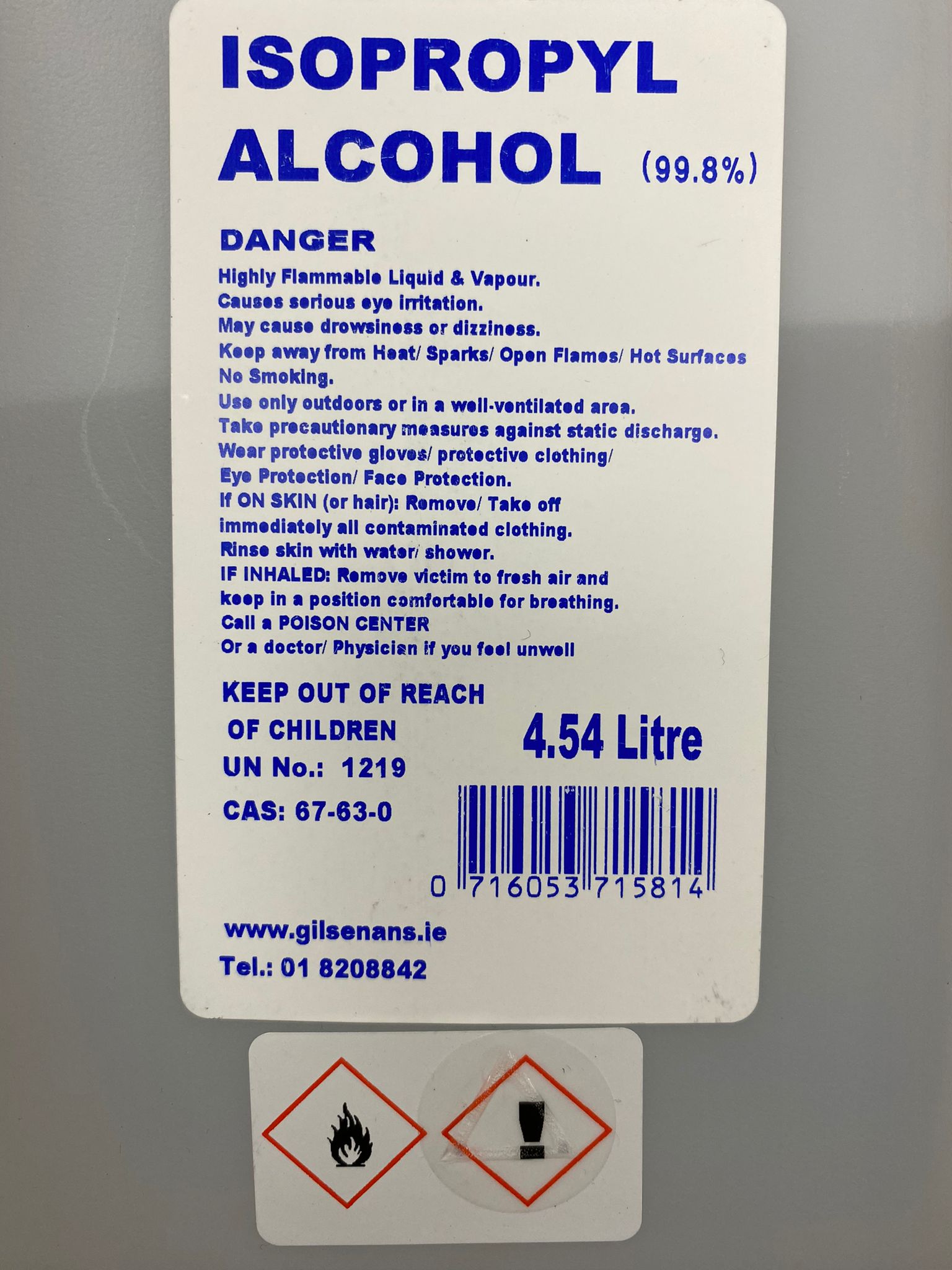 Iso-Propyl Alcohol