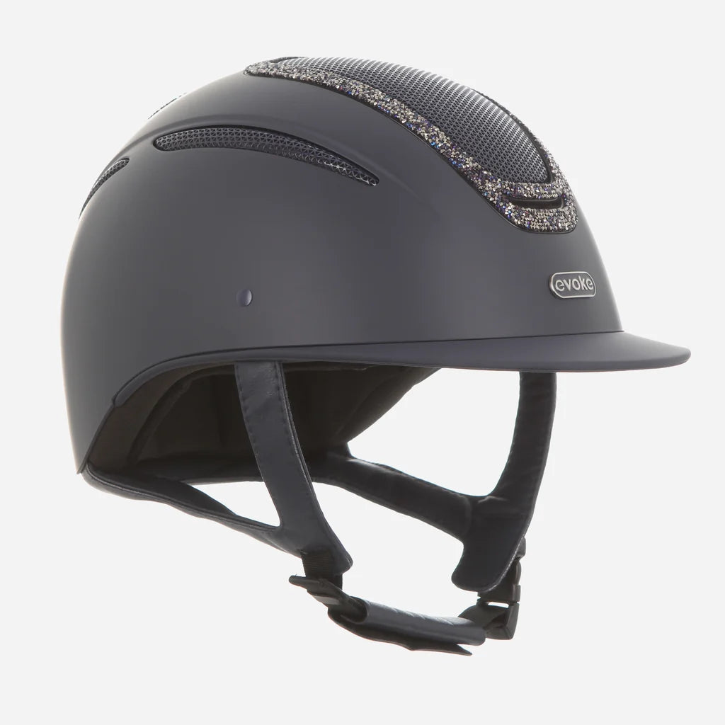 Evoke Elara Classic Peak Helmet