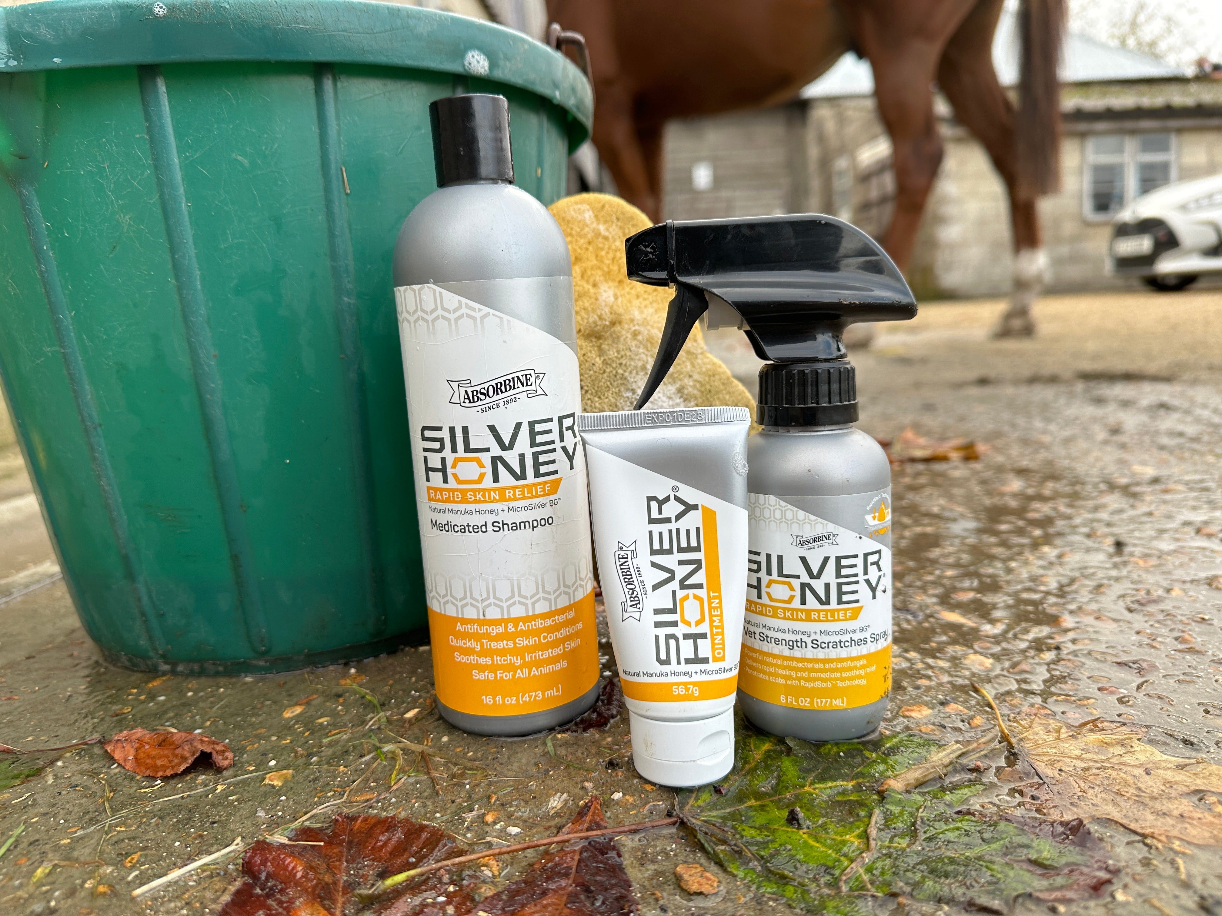 Absorbine Silver Honey Mud Defense Pastern Spray - 177ml