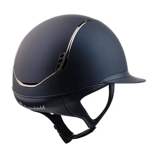 Samshield 2.0 Miss Shield Shadowmatt Blue Trim - Chrome Black