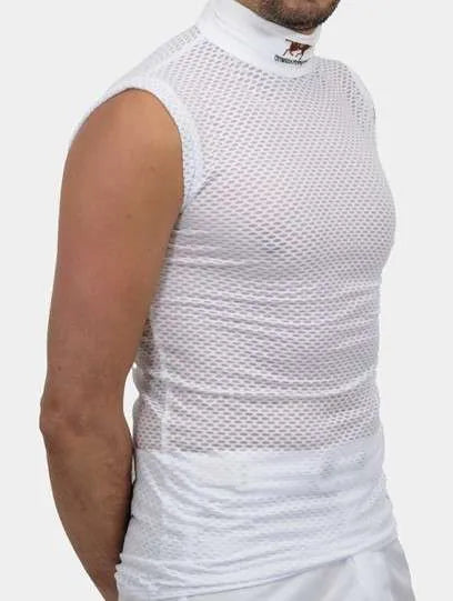 Ornella Prosperi Net Top White