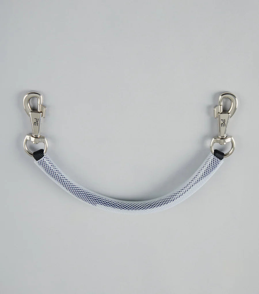 PVC Coated Tail Strap Black Horse 17-18"