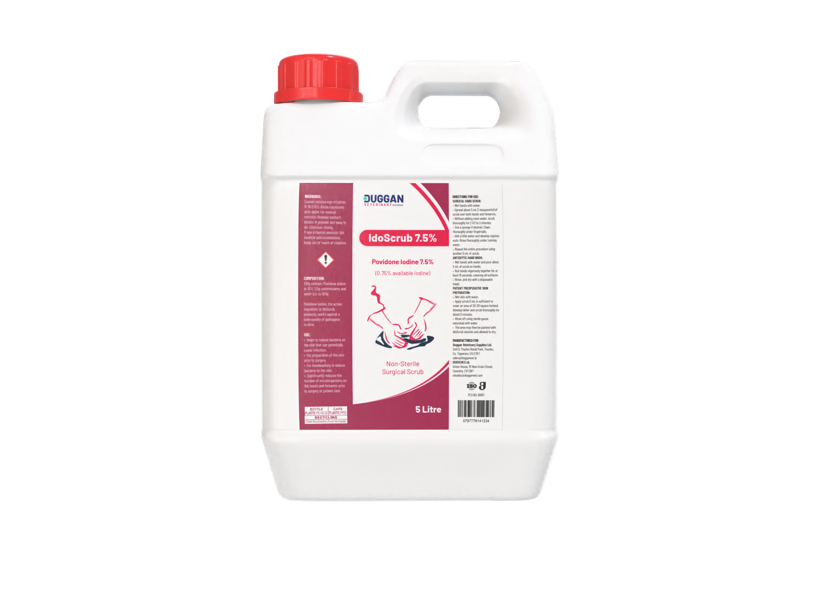 IdoScrub Povidone Iodine Surgical Scrub 7.5%