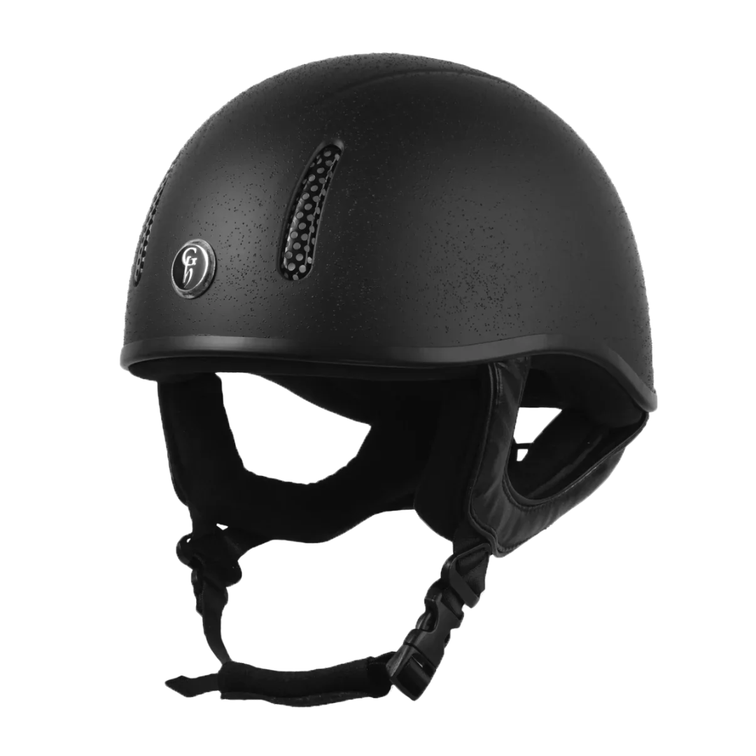 R20 Jockey Skull Hat Black