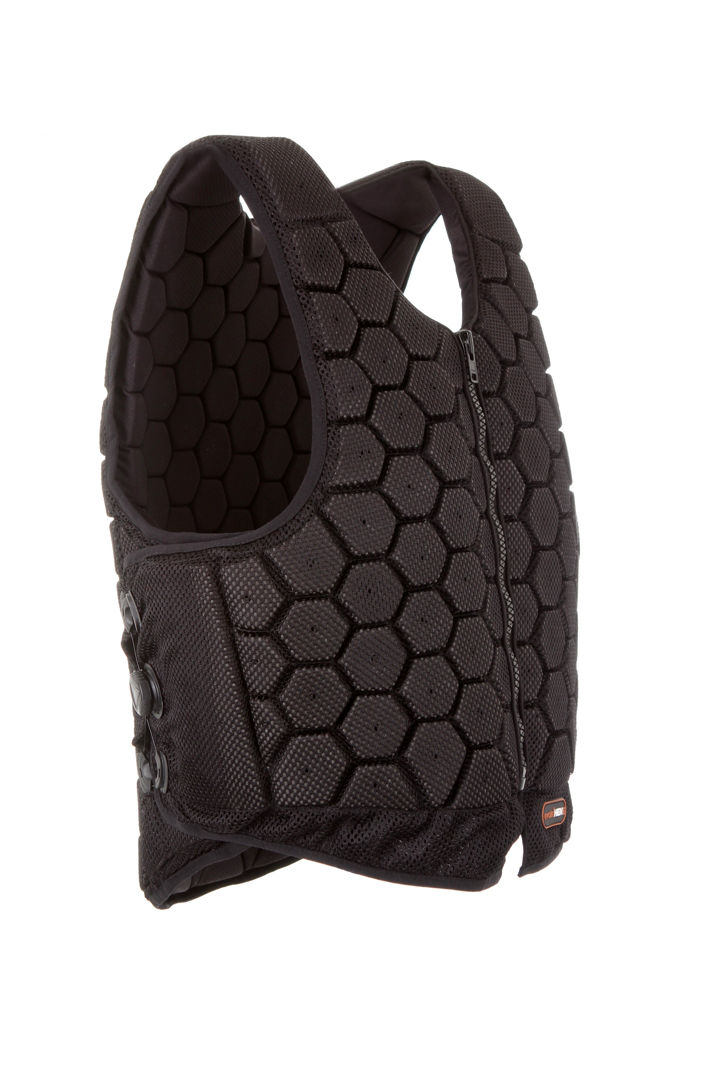 Evoke HEX6 Body Protector Black Tiny Tots