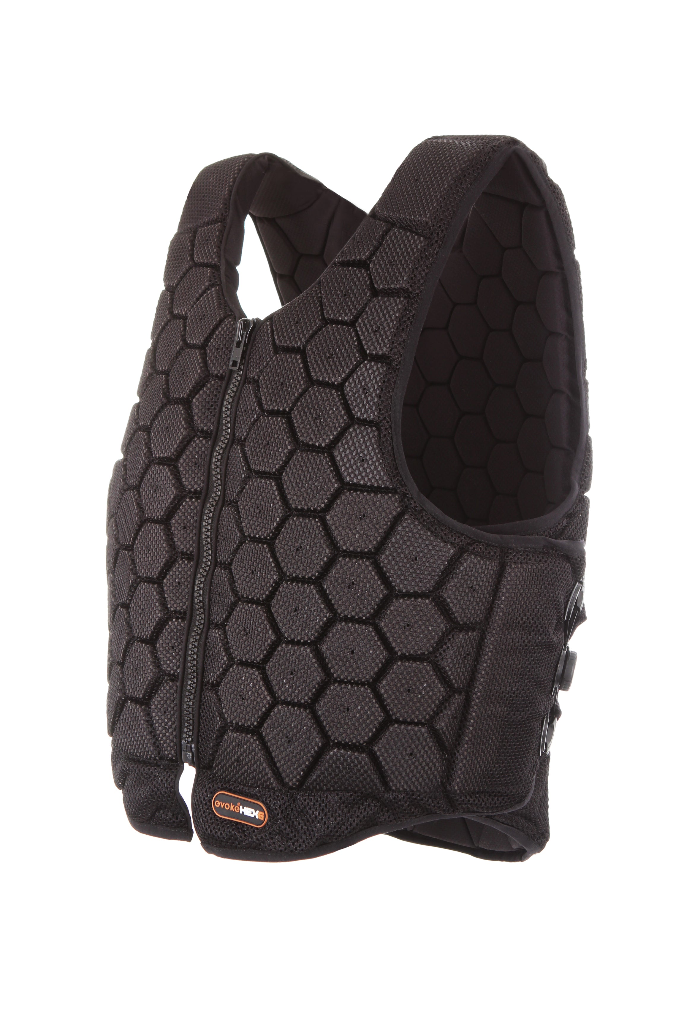Evoke HEX6 Body Protector Black Tiny Tots