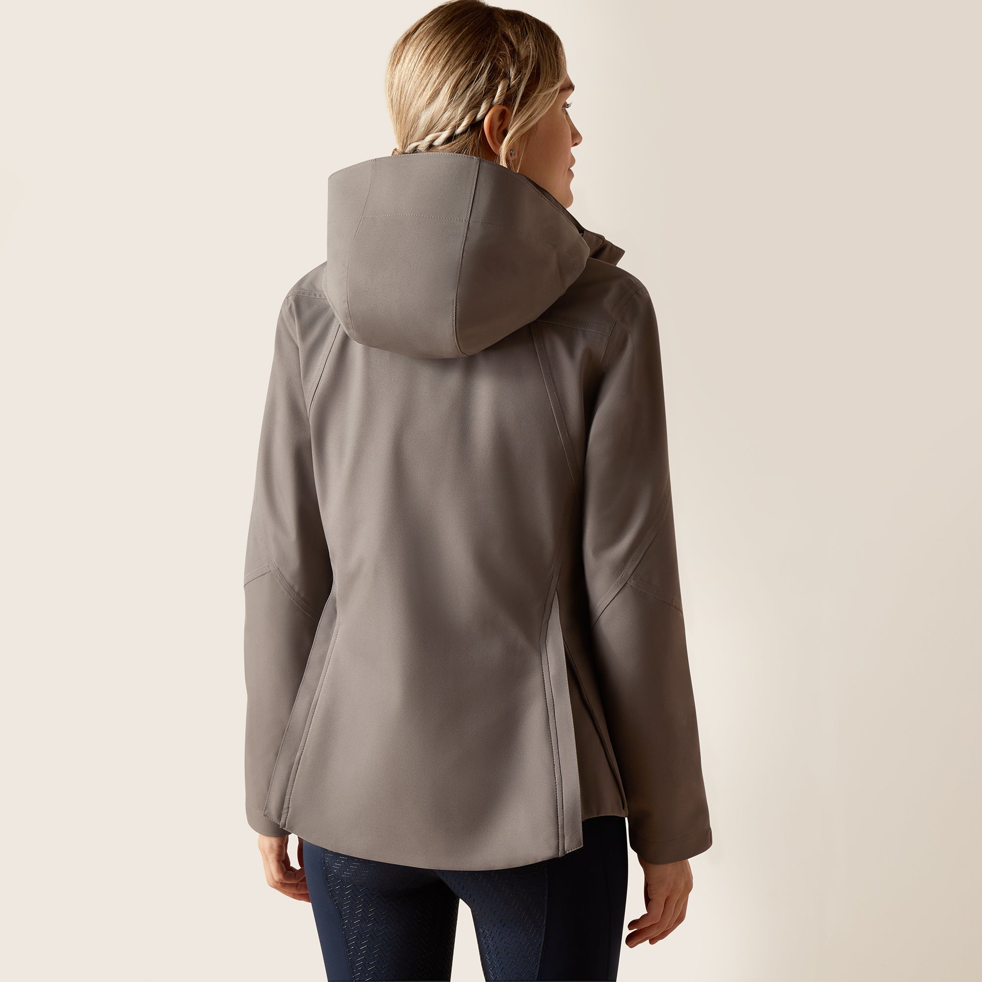 Ariat Women's Coastal Waterproof Riding Jacket - Plum Grey