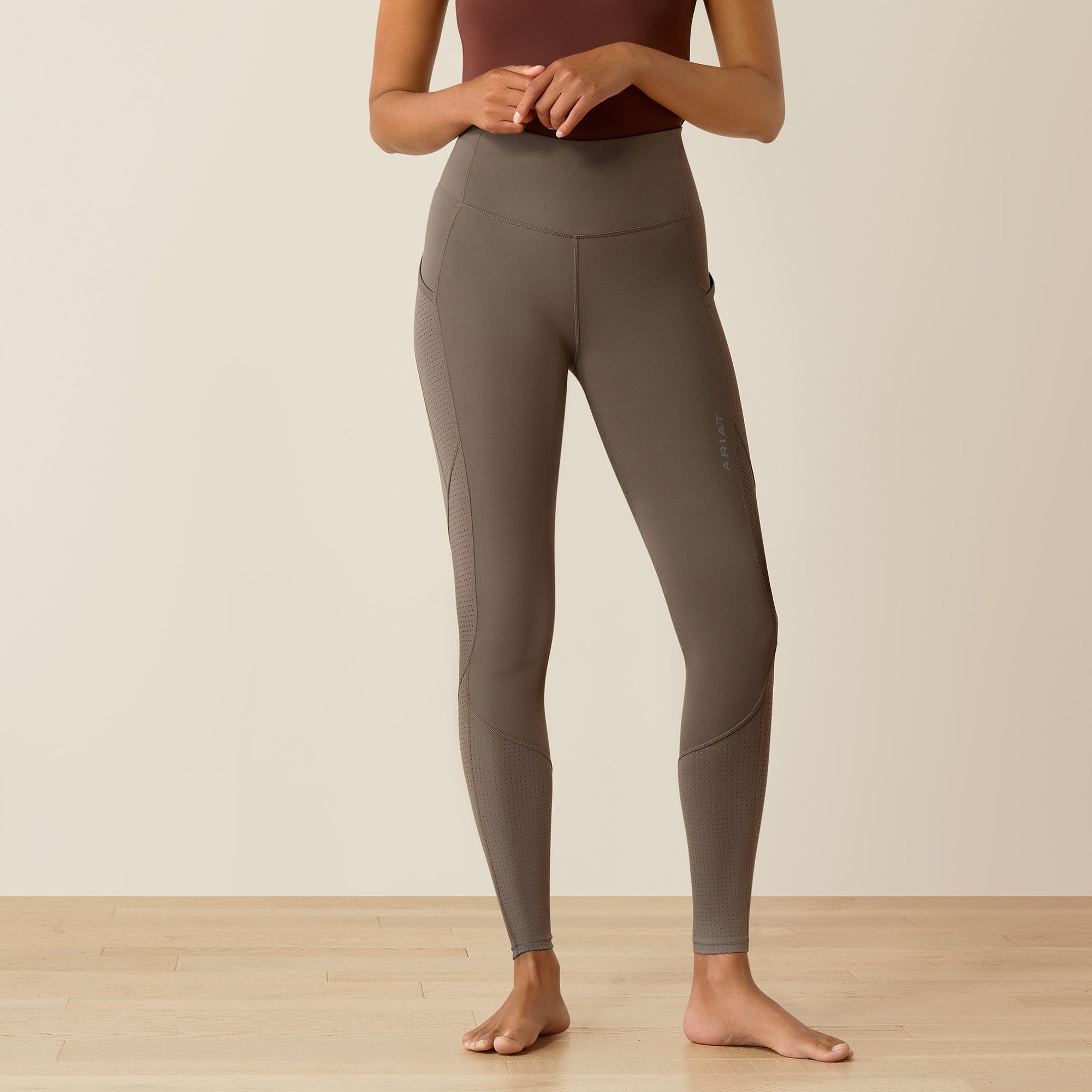 Ariat Wms Breathe EOS HG Tight Plum Grey