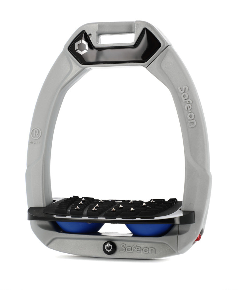 Flex-On Safe-On Stirrups - Black