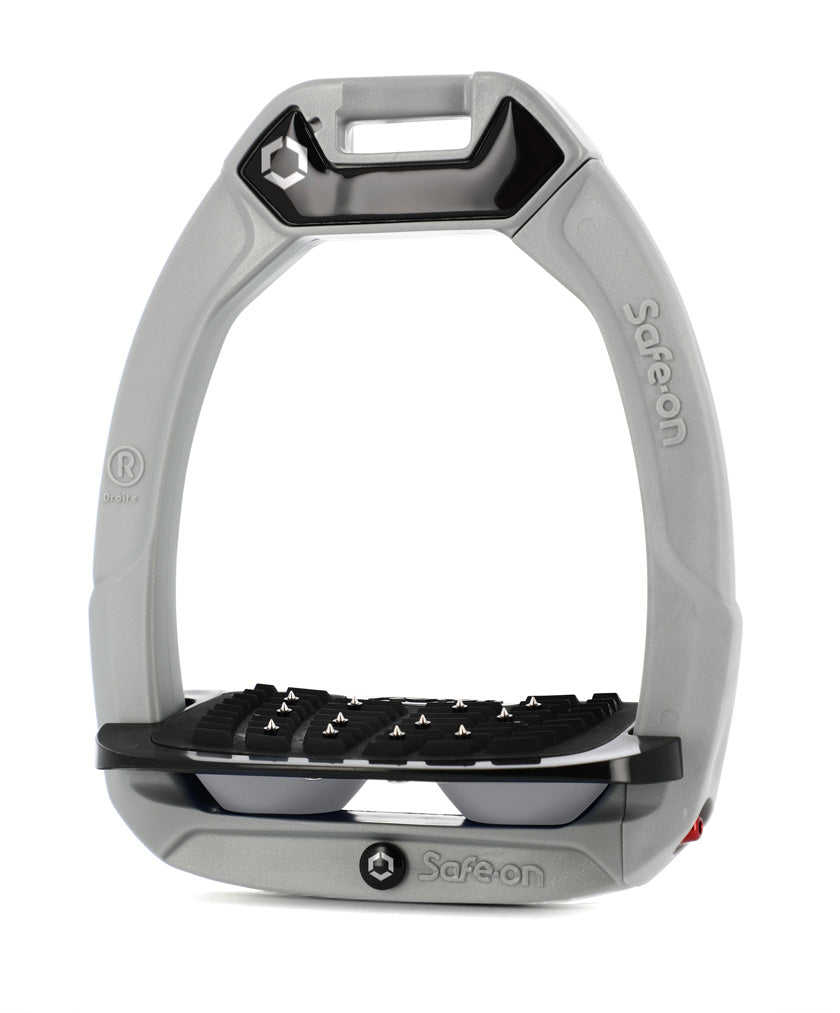 Flex-On Safe-On Stirrups - Black