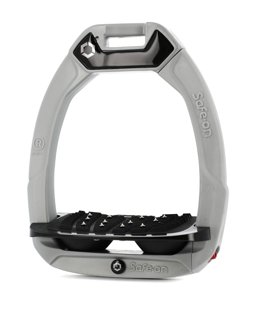 Flex-On Safe-On Stirrups - Black