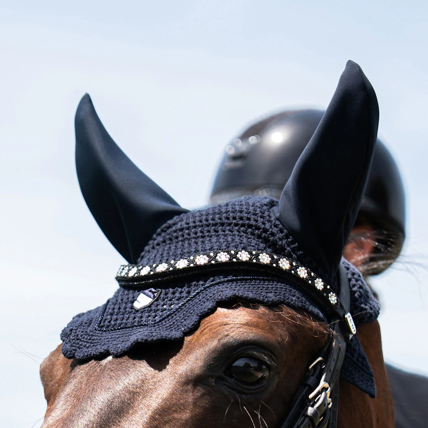 Samshield Soundshield Embroidery Horse Fly Veil