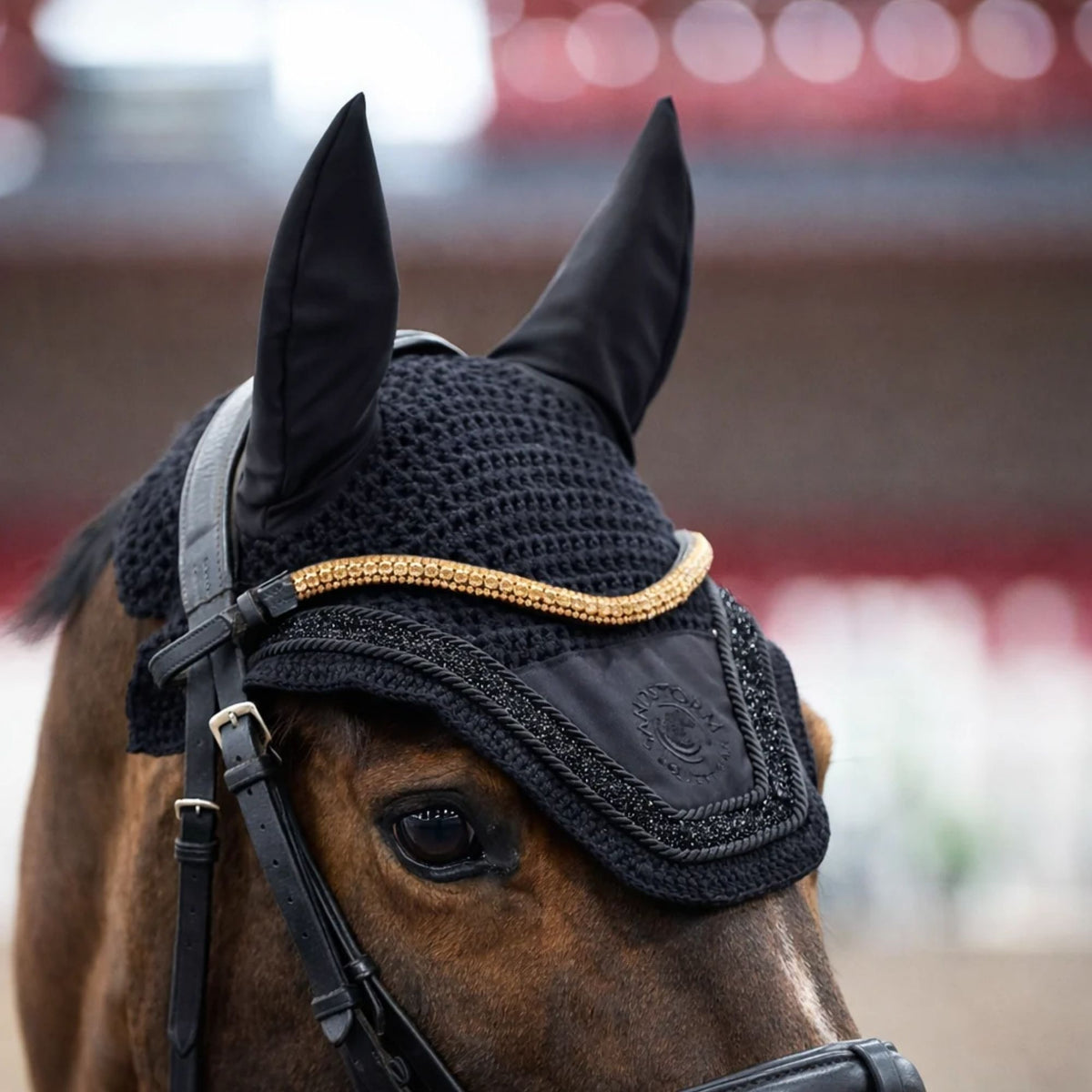 Sandstorm Equestrian Cotton Sparkle Ear Veil