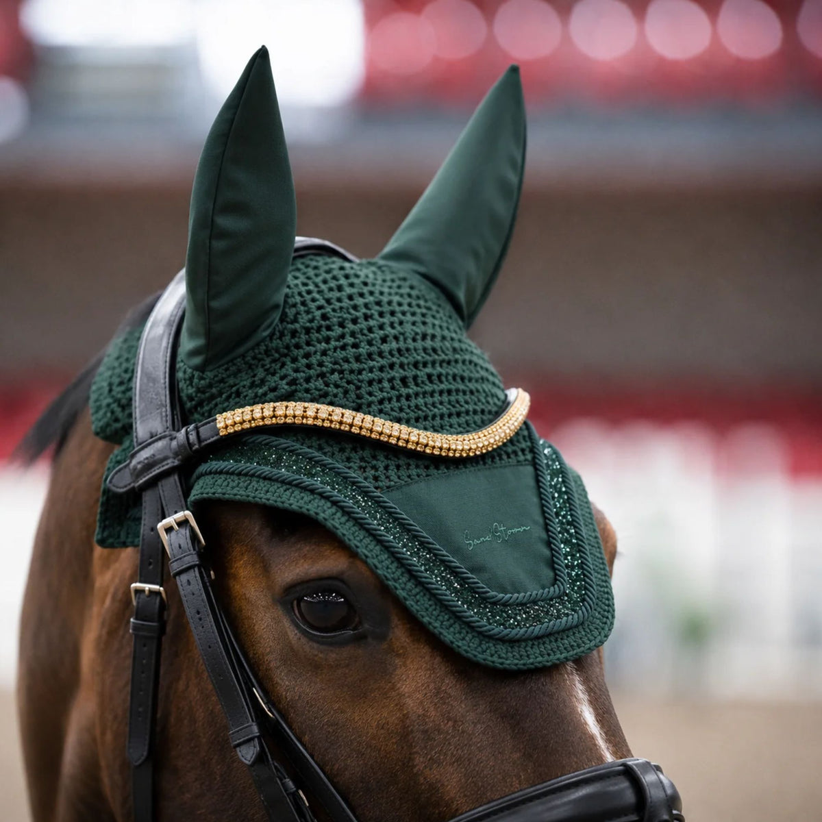 Sandstorm Equestrian Cotton Sparkle Ear Veil